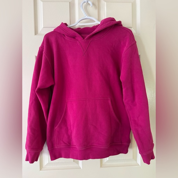 lululemon athletica Tops - Lululemon Heavyweight Vibrant Pink Hoodie, ptp 19”, Size S/M